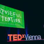 Bill Keaggy during his talk at TEDxVienna "On the Rise" Photo: © Gabriel Bangura